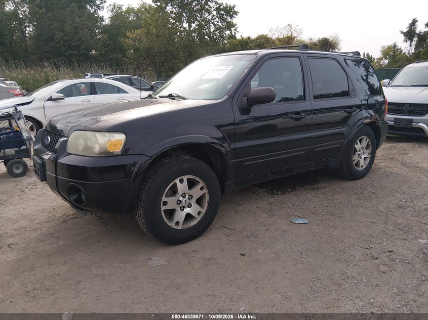 2005 Ford Escape Limited, Обычный износ, IAAI, VIN 1FMCU94175KA49809 — фото 2