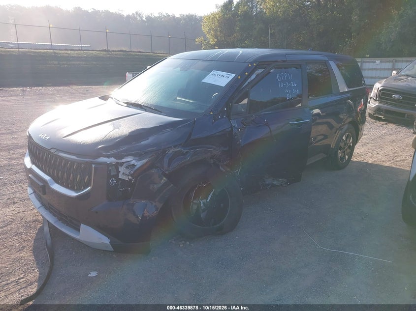 Vin: kndnb5ka6t6135276, lot: 46840136, kia carnival mpv hybrid lxs 20262