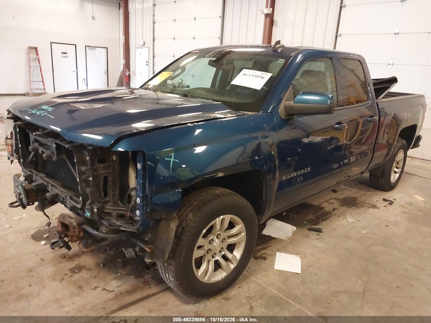 2018 Chevrolet Silverado 1500 1Lt, Front End, IAAI, VIN 1GCVKREC9JZ147289 — photo 2
