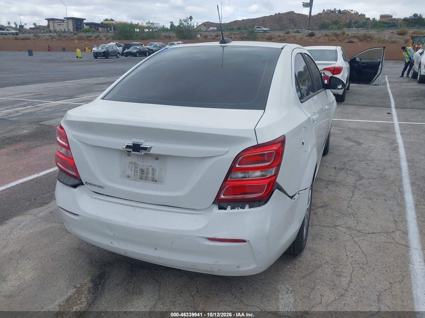 Vin: 1g1jb5sg0h4166814, lot: 46840200, chevrolet sonic ls auto 20174