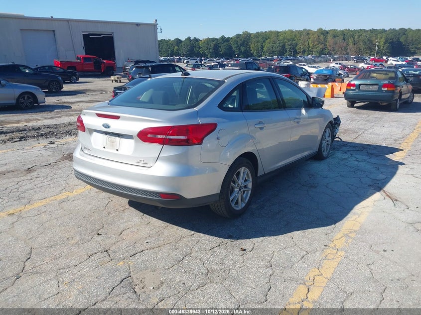 Vin: 1fadp3f23gl376729, lot: 46840202, ford focus se 20164