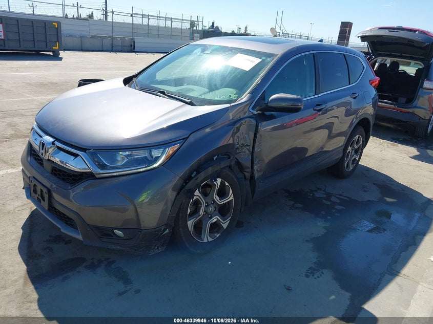 2018 Honda Cr-V Ex, Звичайний знос, IAAI, VIN 7FARW2H54JE084476 — фото 2