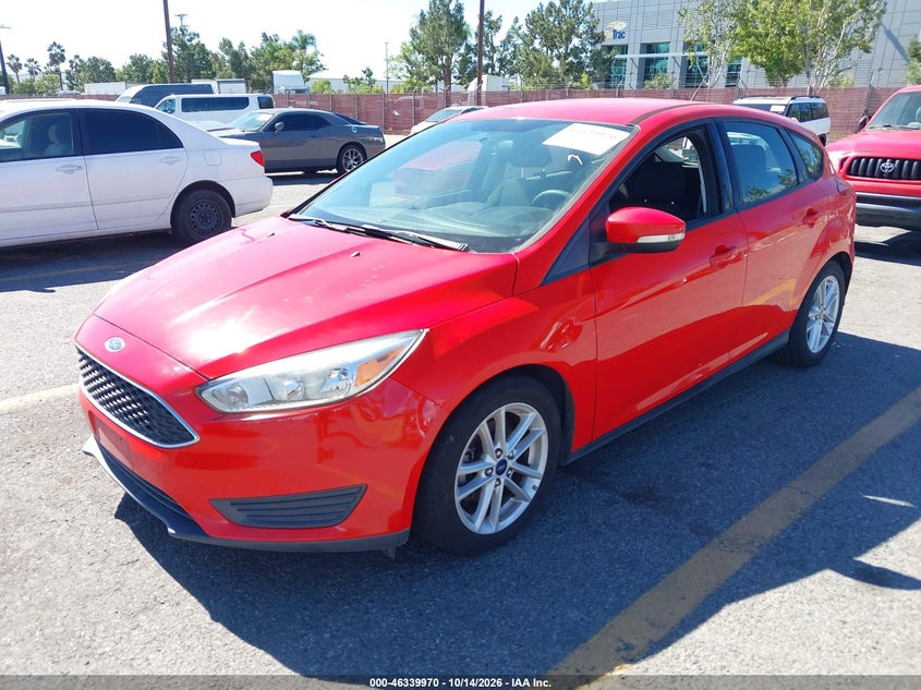 2016 Ford Focus Se, Обычный износ, IAAI, VIN 1FADP3K27GL383897 — фото 2