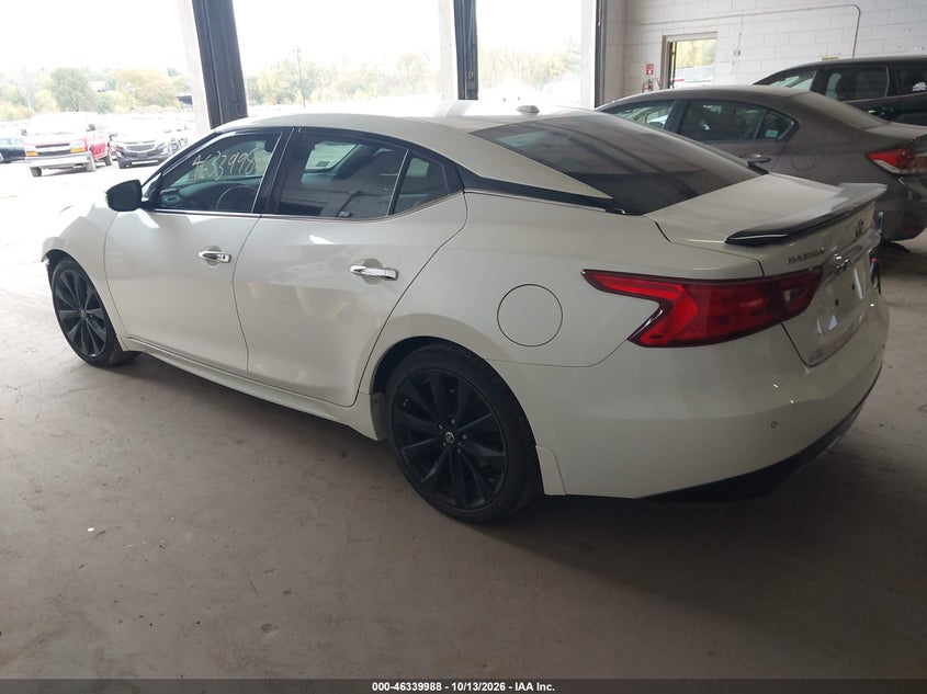 Vin: 1n4aa6apxhc445300, lot: 46840247, nissan maxima 3.5 sr 20173