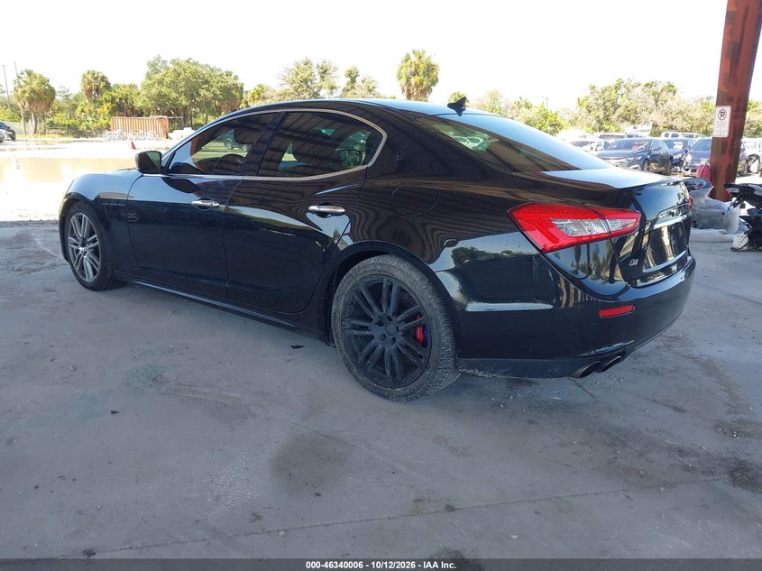 MASERATI GHIBLI 2014 VIN ZAM57RTA3E1091532