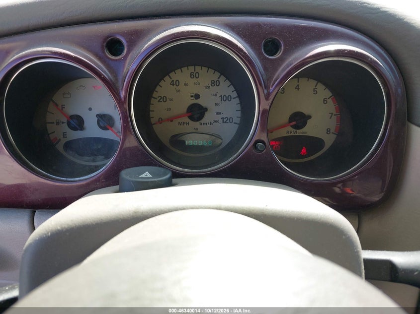 CHRYSLER PT CRUISER 2002 VIN 3C4FY58B32T288673