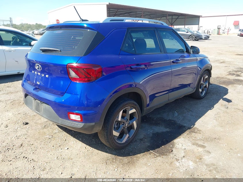Vin: kmhrc8a39su404315, lot: 46840299, hyundai venue limited 20254
