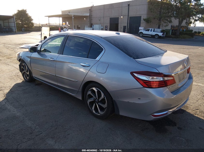 Vin: 1hgcr2f7xga100454, lot: 46840321, honda accord ex 20163