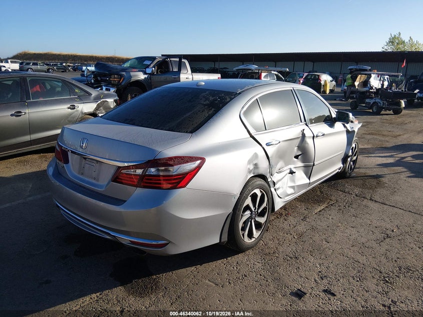 Vin: 1hgcr2f7xga100454, lot: 46840321, honda accord ex 20164