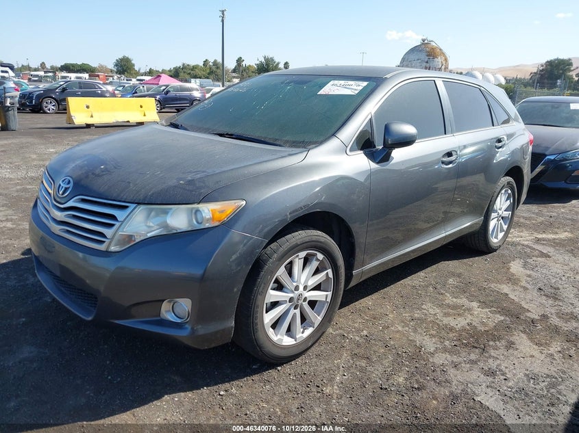 TOYOTA VENZA 2012 VIN 4T3ZA3BB2CU058311