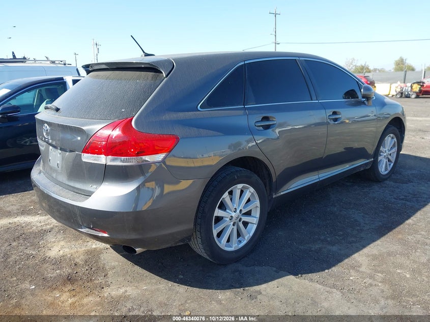 TOYOTA VENZA 2012 VIN 4T3ZA3BB2CU058311