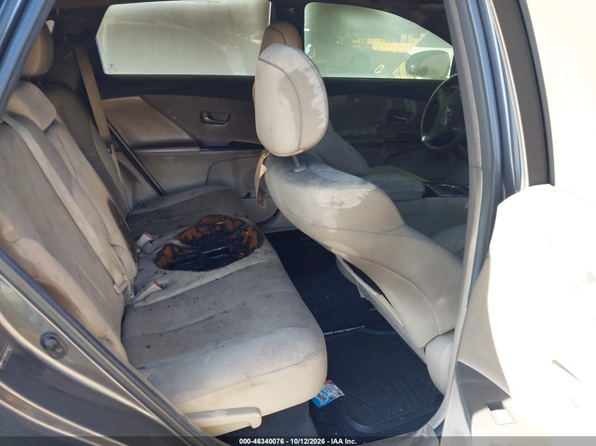 TOYOTA VENZA 2012 VIN 4T3ZA3BB2CU058311