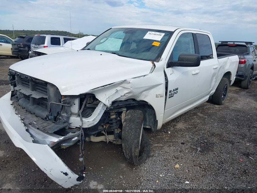 Vin: 1c6rr7tt4ls129676, lot: 46840367, ram 1500 classic slt  4x4 6'4 box 20202