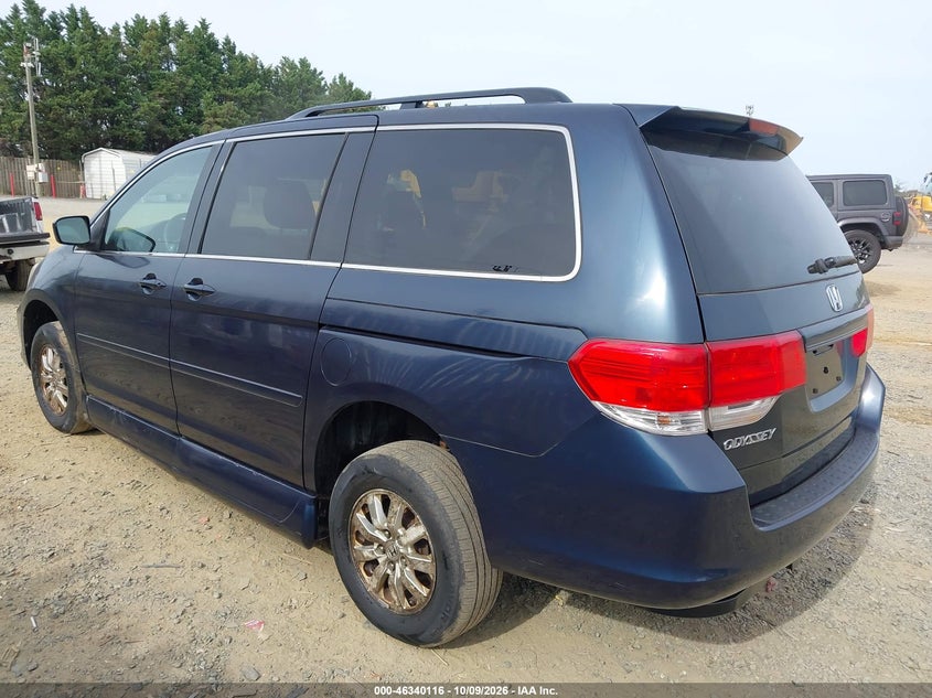 Vin: 5fnrl3h44ab013747, lot: 46840375, honda odyssey ex 20103