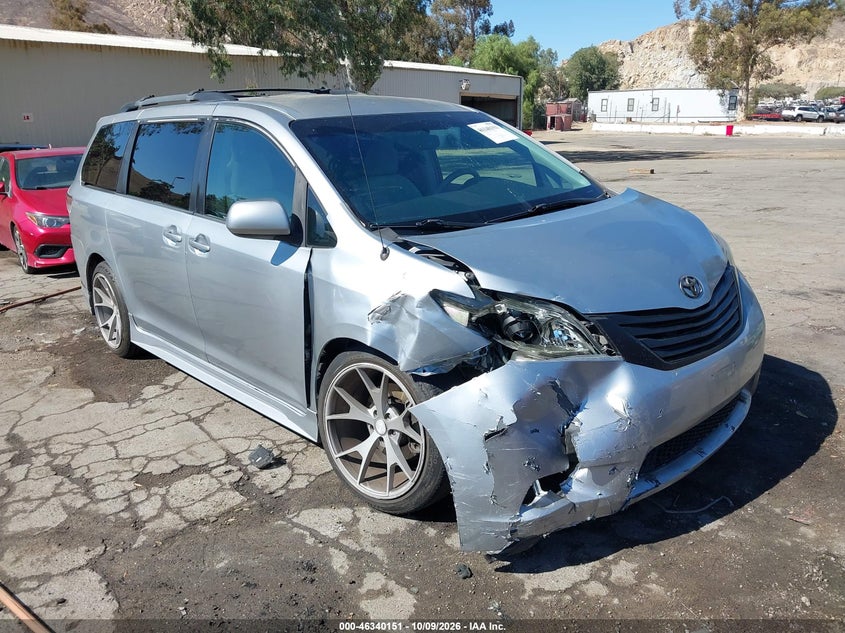 Vin: 5tdkk3dc3bs052604, lot: 46840410, toyota sienna le v6 2011 img_1