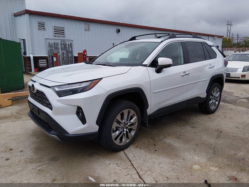2025 Toyota Rav4 Limited, Rear, IAAI, VIN 2T3N1RFVXSW567308 — photo 2