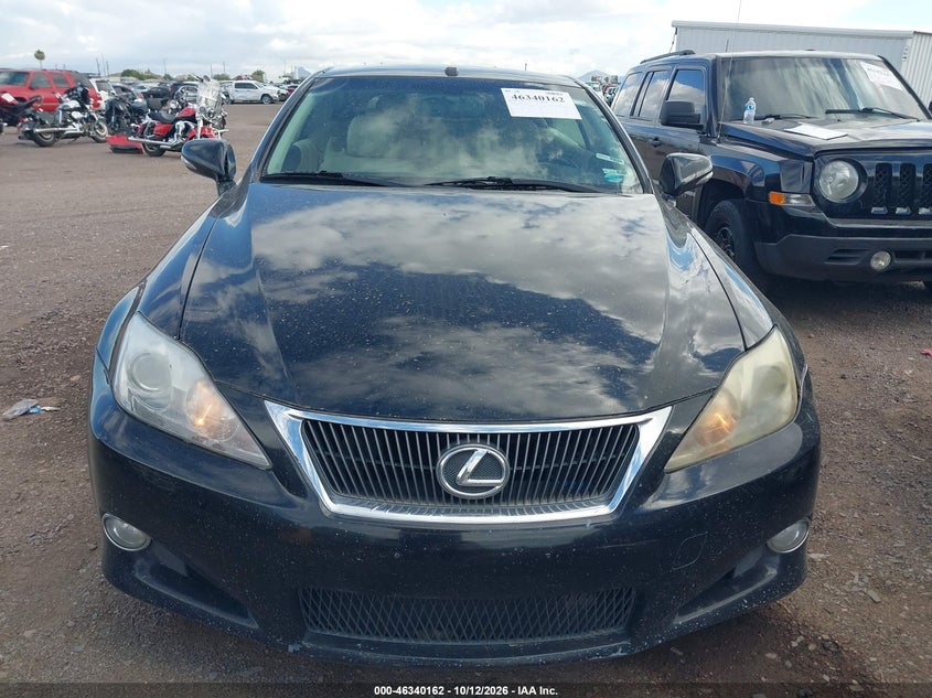 LEXUS IS 250C 2010 VIN JTHFF2C21A2503722