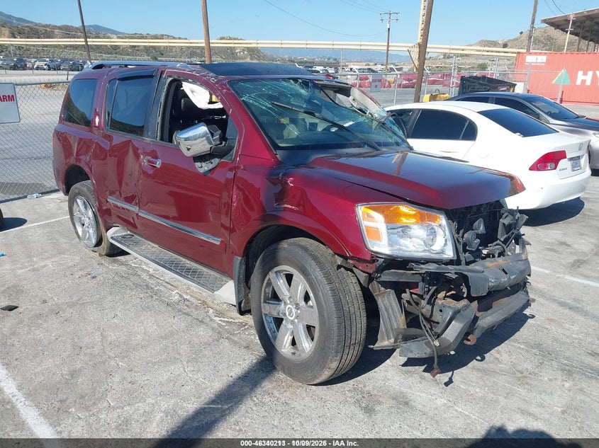 Vin: 5n1aa0ne6bn614591, lot: 46840472, nissan armada platinum 2011 img_1