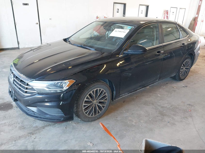 Vin: 3vwcb7bu8km185430, lot: 46840475, volkswagen jetta 1.4t r-line/1.4t s/1.4t se 20192