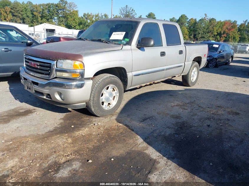 2006 GMC Sierra 1500 Slt, Normal Wear & Tear, IAAI, VIN 2GTEK13Z561300436 — photo 2