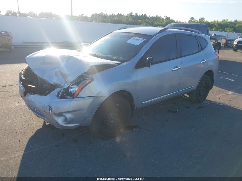 Vin: jn8as5mt6ew610140, lot: 46840489, nissan rogue select s 20142