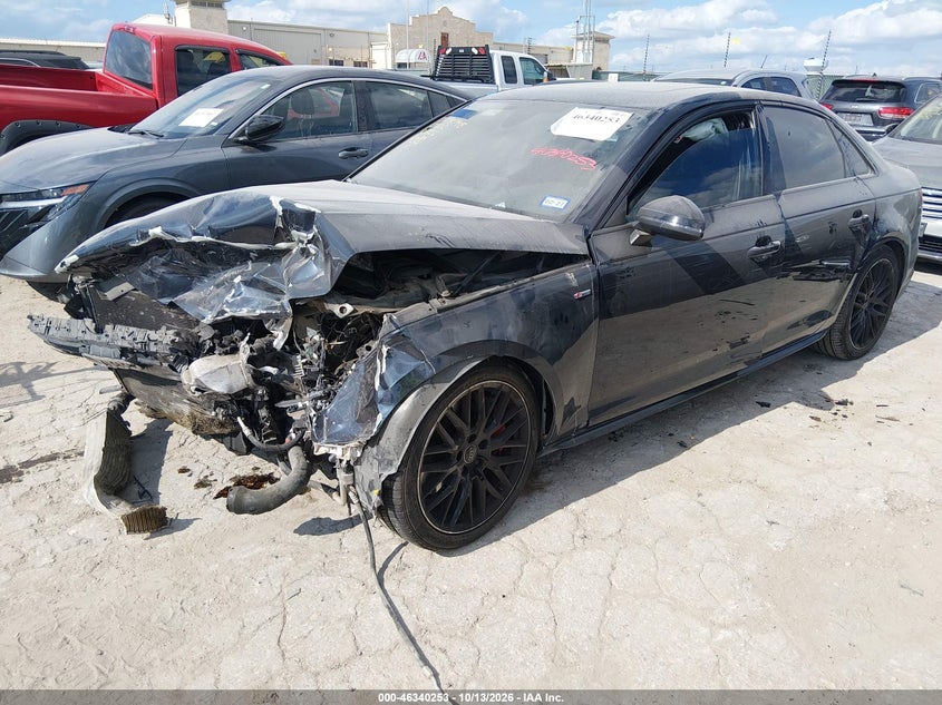 Vin: wauenaf41ja011122, lot: 46840512, audi a4 2.0t premium/2.0t tech premium 20182