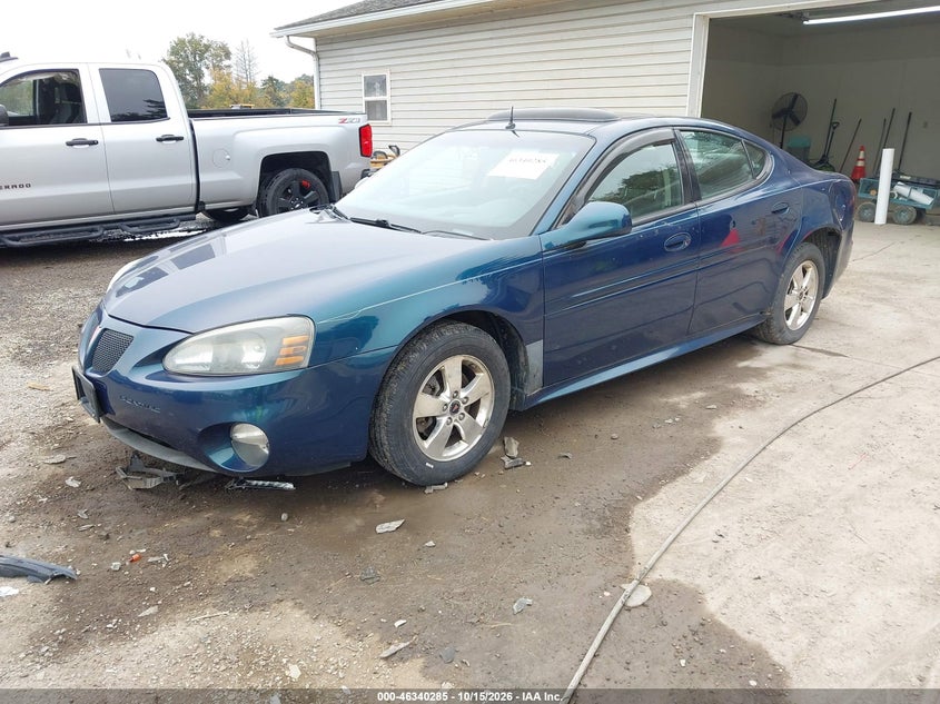 2005 Pontiac Grand Prix Gt, Rear, IAAI, VIN 2G2WS522351334040 — photo 2