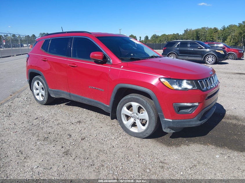 Vin: 3c4njcbb1jt194755, lot: 46840568, jeep compass latitude fwd 20181