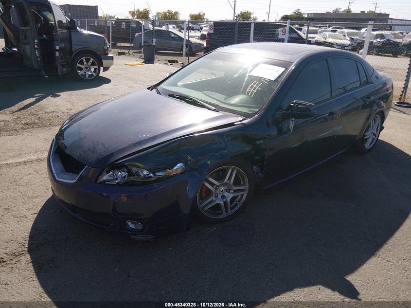 2007 Acura Tl 3.2, Левый бок, IAAI, VIN 19UUA662X7A003925 — фото 2