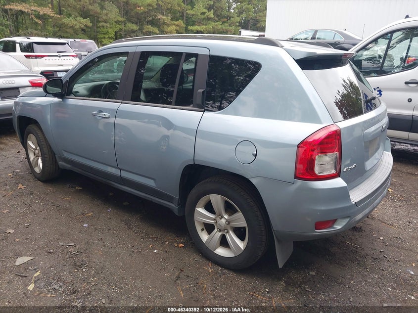 Vin: 1c4njdbb6dd249779, lot: 46840651, jeep compass sport 20133