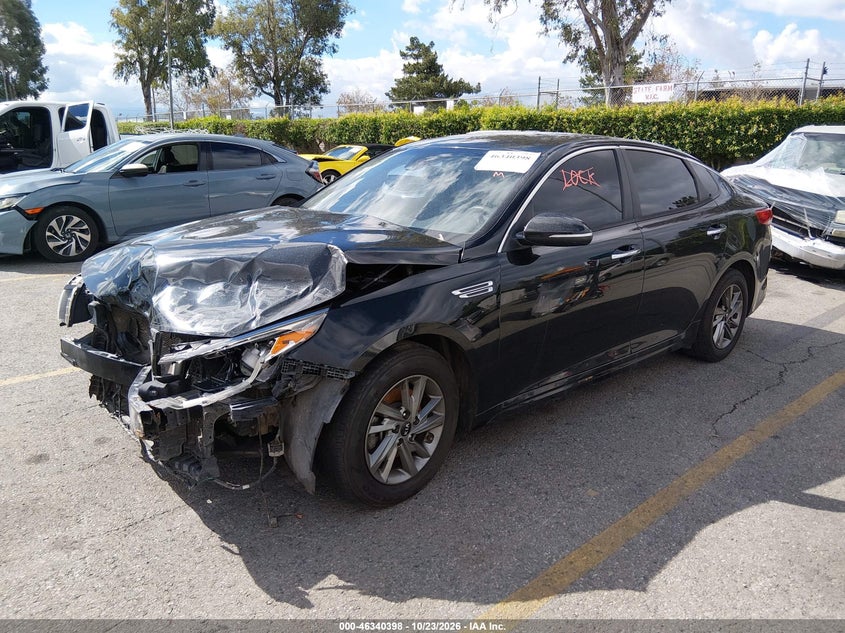 Vin: 5xxgt4l37kg329475, lot: 46840657, kia optima lx 20192