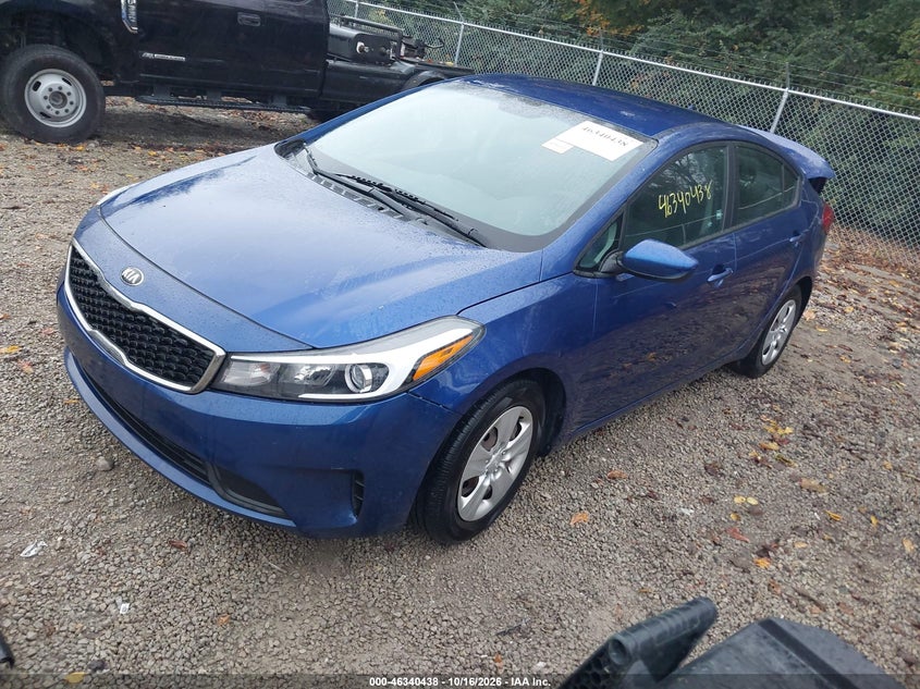 Vin: 3kpfl4a76he036251, lot: 46840697, kia forte lx 20172