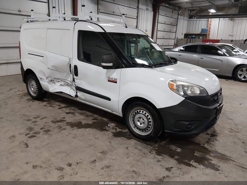 Vin: zfberfabxh6e33614, lot: 46840711, ram promaster city tradesman 20171