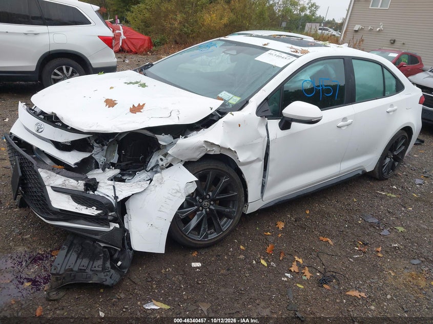 Vin: 5yfp4mcexsp223415, lot: 46840716, toyota corolla se 20252
