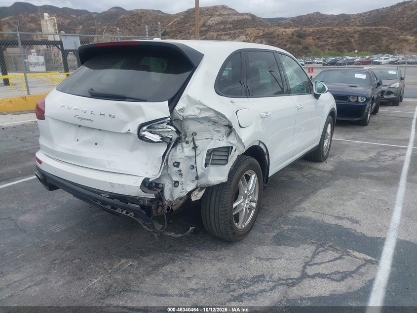 Vin: wp1aa2a29gka37526, lot: 46840723, porsche cayenne 20164