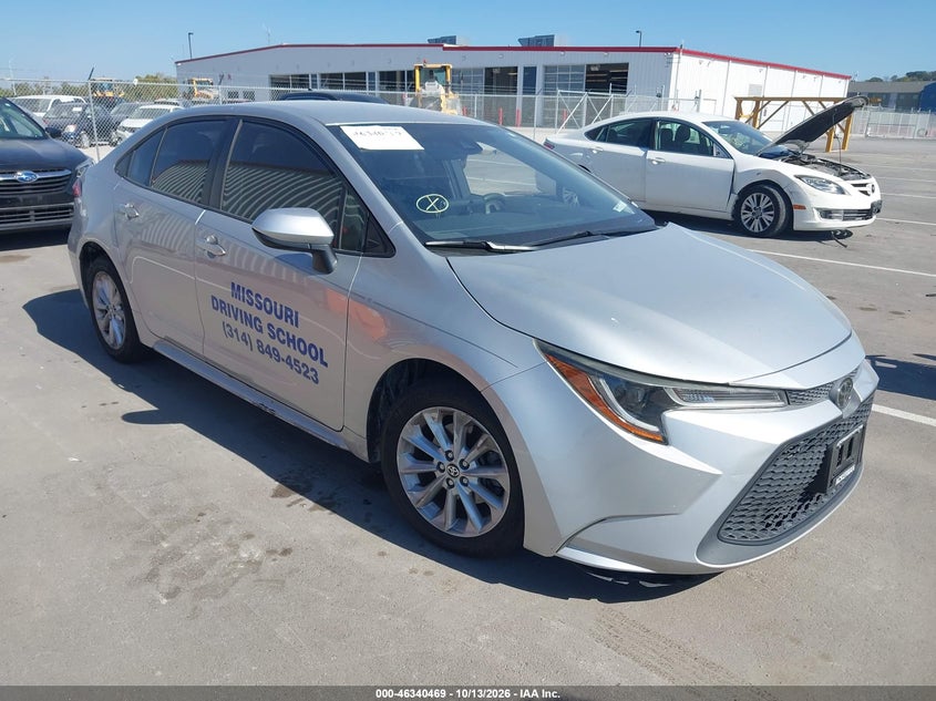 Vin: jtdvpmae6mj122087, lot: 46840728, toyota corolla le 20211