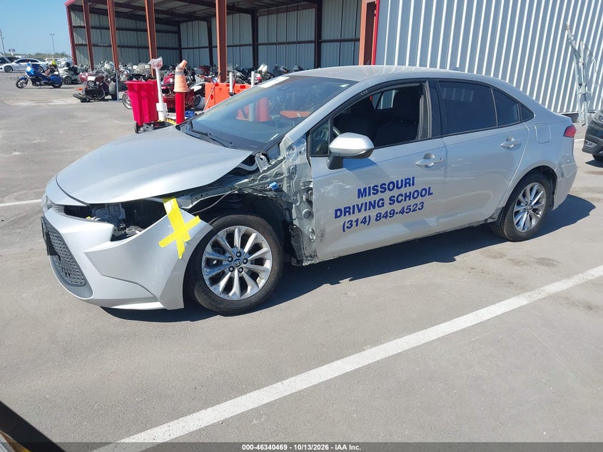 Vin: jtdvpmae6mj122087, lot: 46840728, toyota corolla le 20212