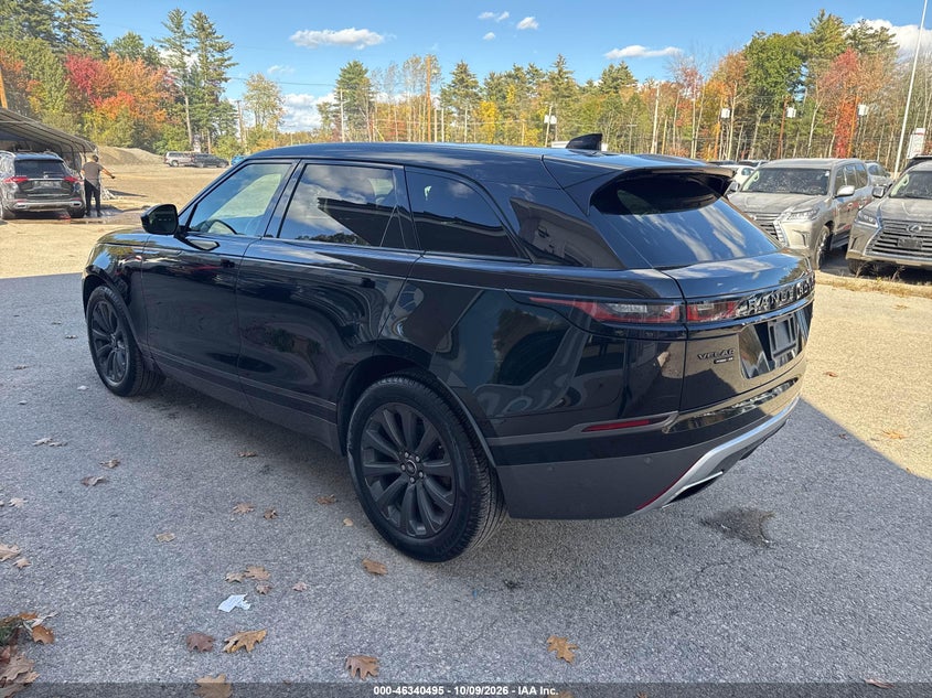 Vin: salyl2rv3ja713130, lot: 46840754, land rover range rover velar p380 se r-dynamic 20183