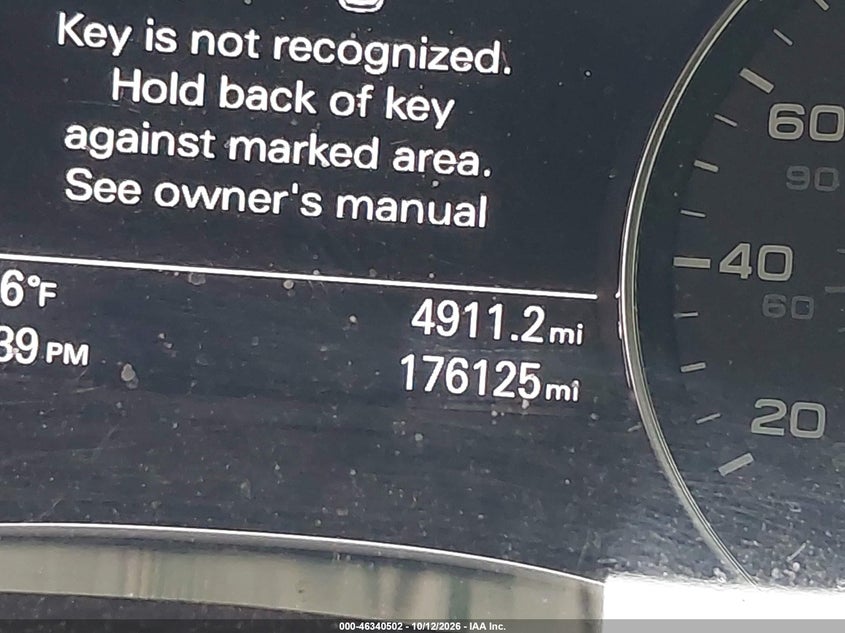 AUDI A6 2013 VIN WAUGGAFC9DN111105