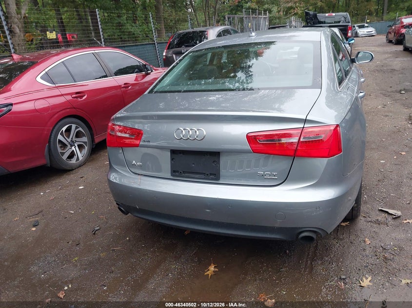AUDI A6 2013 VIN WAUGGAFC9DN111105