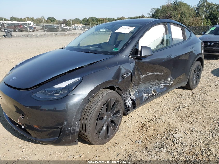 Vin: 7saygdee4sf303249, lot: 46840781, tesla model y long range dual motor all-wheel drive 20252