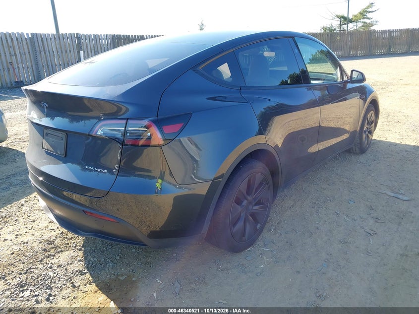 Vin: 7saygdee4sf303249, lot: 46840781, tesla model y long range dual motor all-wheel drive 20254