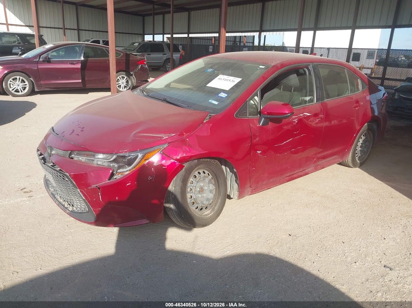 Vin: jtdepmae9nj205689, lot: 46840785, toyota corolla le 20222