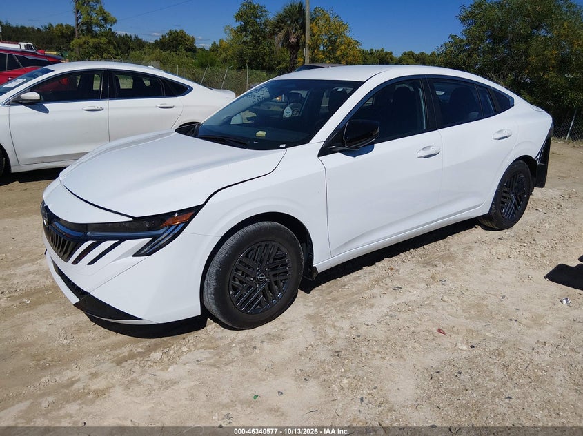 Vin: 3n1ab9cv3ty253871, lot: 46840836, nissan sentra sv 20262