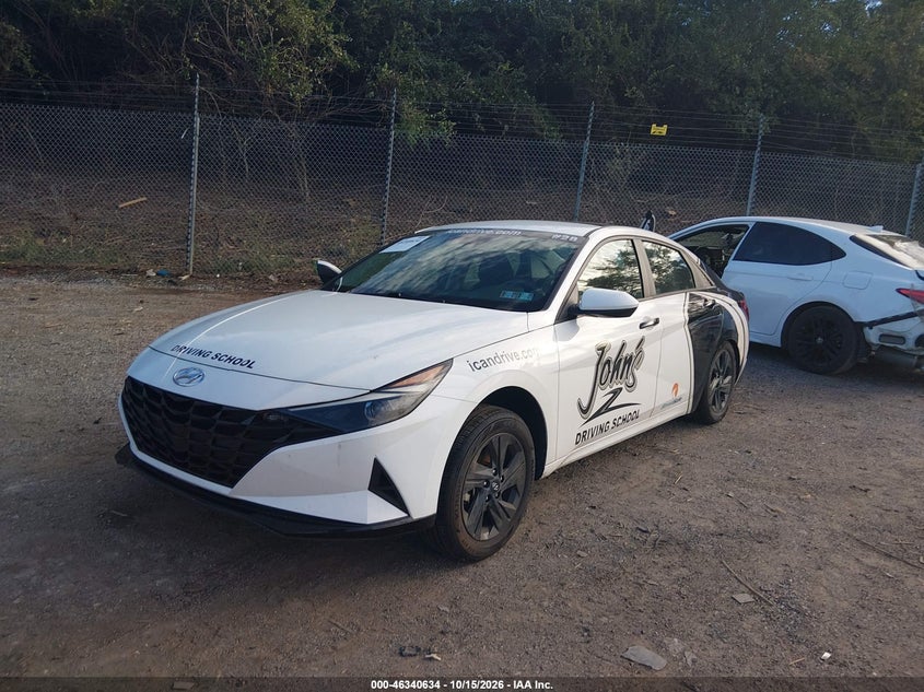 Vin: kmhlm4agxpu602312, lot: 46840893, hyundai elantra sel 20232