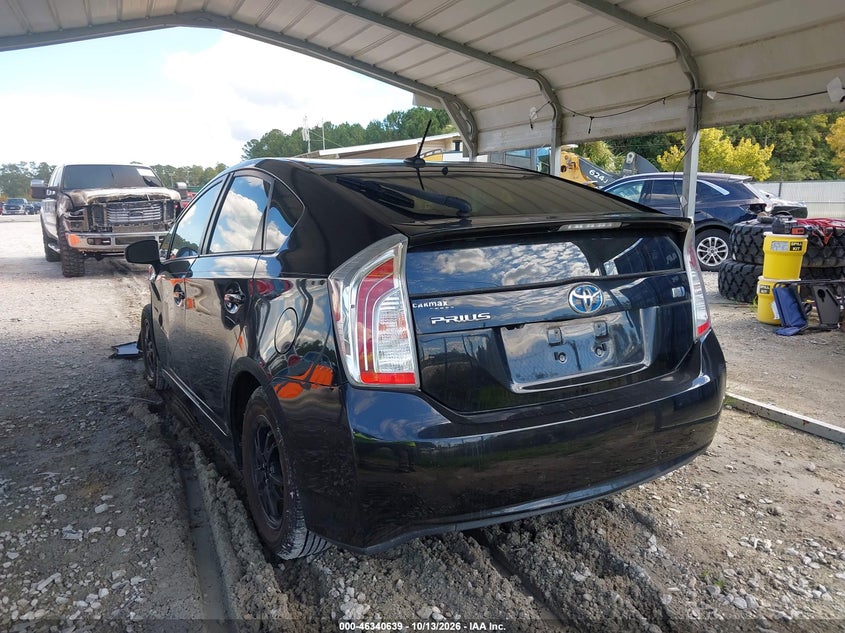 Vin: jtdkn3du4f0476785, lot: 46840897, toyota prius four 20153