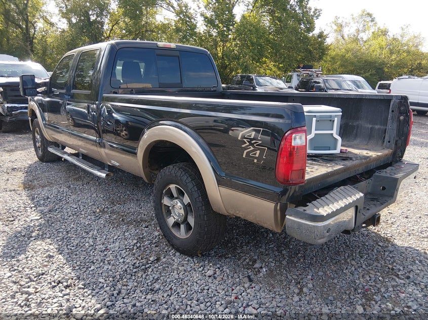 Vin: 1ft7w2bt5bea61155, lot: 46840907, ford f-250 lariat 20113