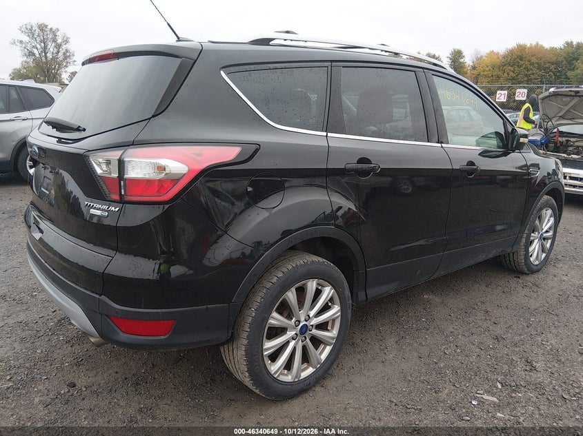 Vin: 1fmcu9jdxhuc58503, lot: 46840908, ford escape titanium 20174