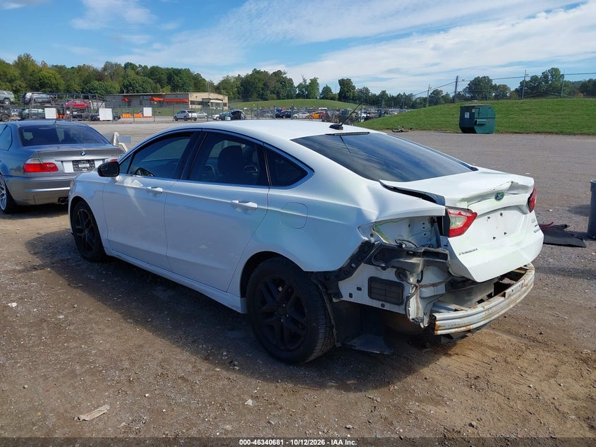 Vin: 3fa6p0hr4dr243086, lot: 46840940, ford fusion se 20133