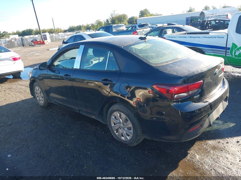 Vin: 3kpa24abxje062438, lot: 46840945, kia rio lx 20183